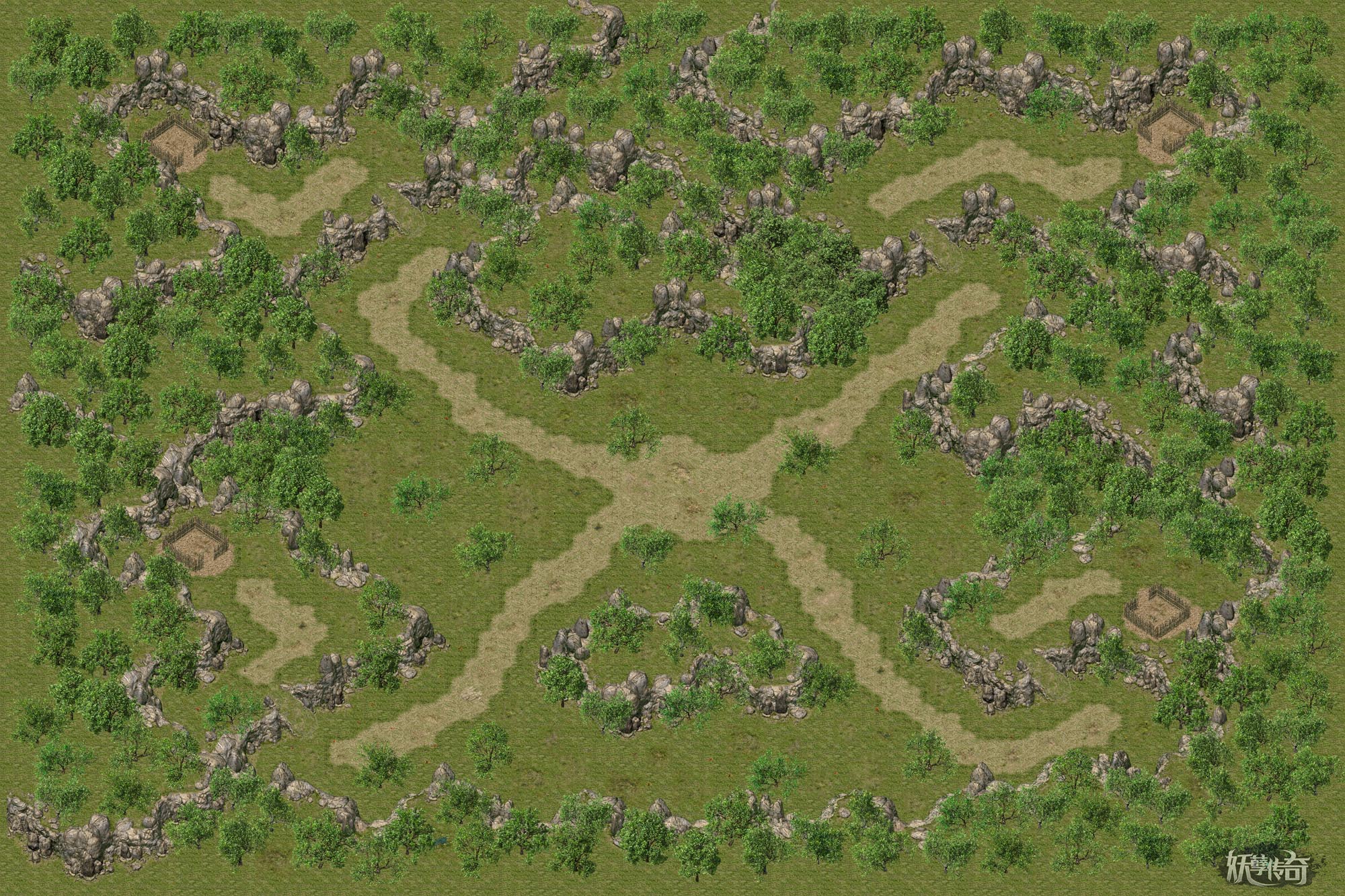 韩国传奇3地图-10张地图-第三弹