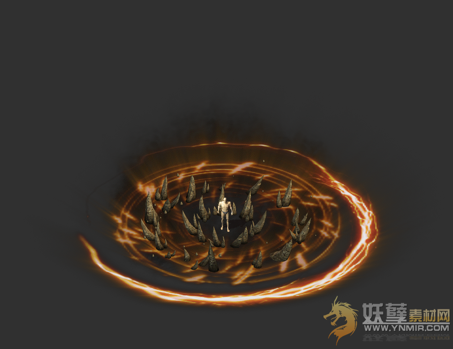 突刺地裂技能