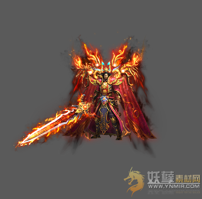 三国名将--曹操一体时装--带影子