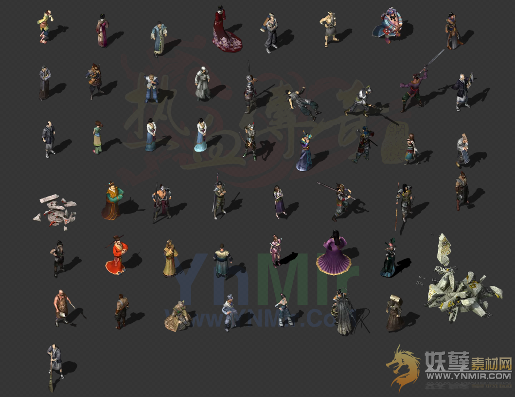侠*全套NPC，50+只