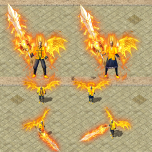 恶魔布衣男女套