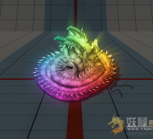 特效一体七彩神龙