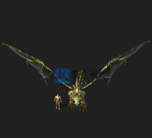 僵尸骨龙吞噬托