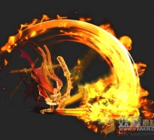 8方向战士技能破裂火斩(免费)