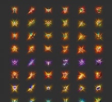 8套七彩色首饰(免费)