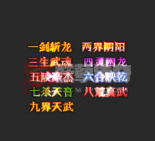 9个动态微变称号