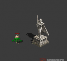 转换的传世NPC40-女道士