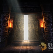 神途国际版开门动画与动态人物