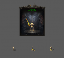 重制沉默武器-黄金刺剑