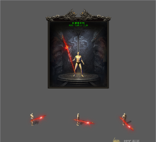 建模制作独家武器-魔枪