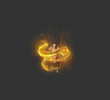 金龙缠绕buff