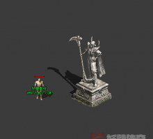 转换的传世NPC38-女战神